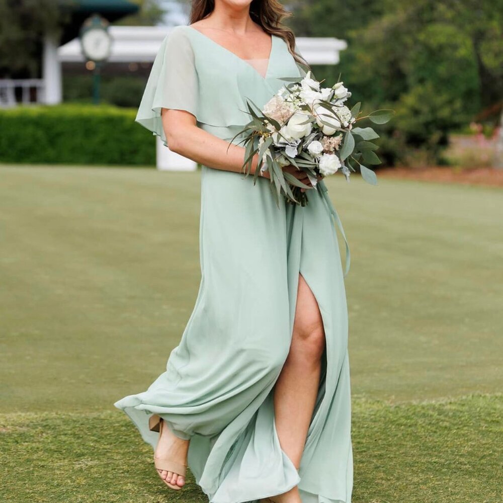 Kennedy Blue - Sage Bridesmaid Dress